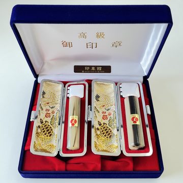 牛角（色）の２本セット。